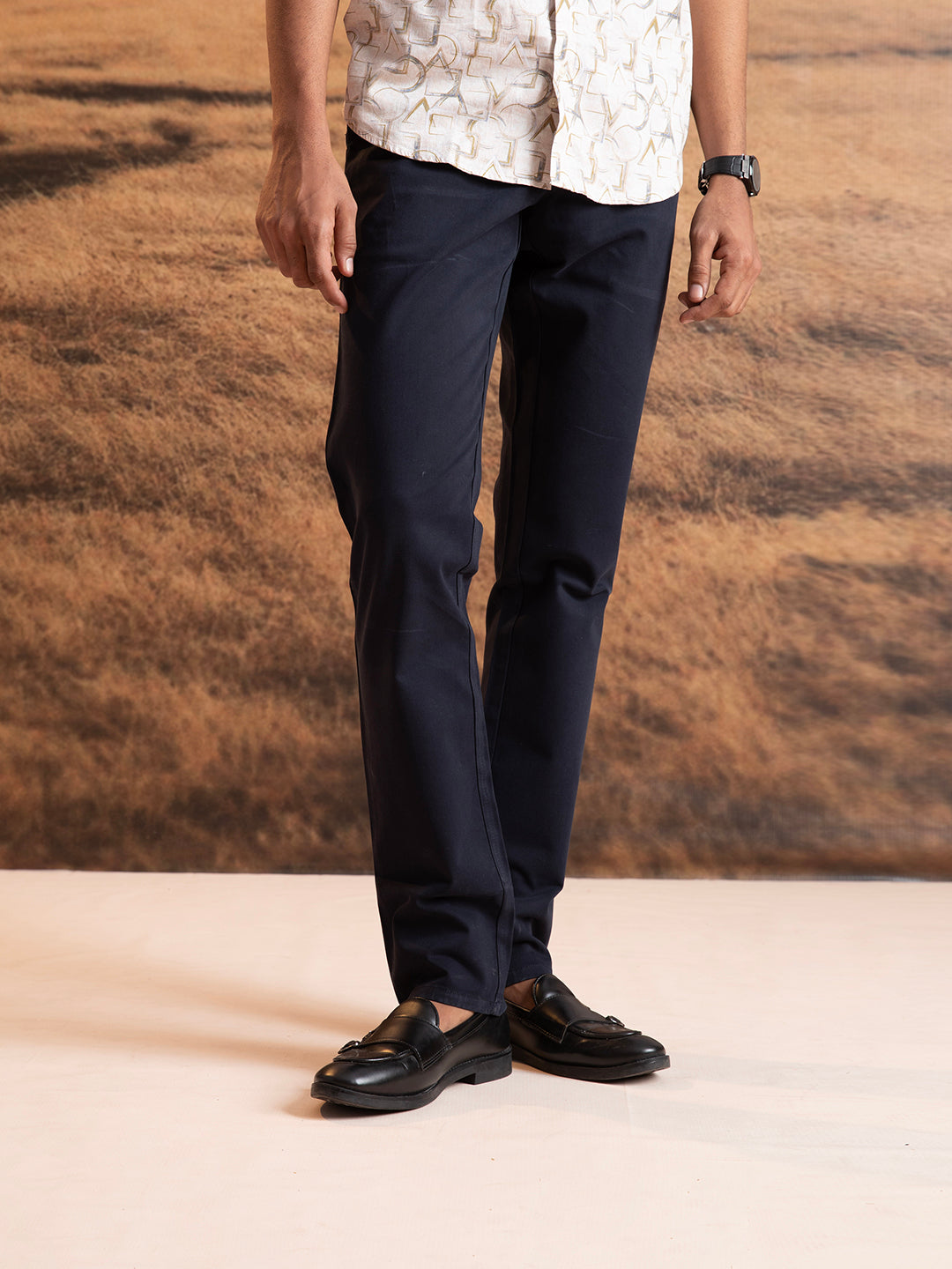 Timeless Navy Blue Trousers