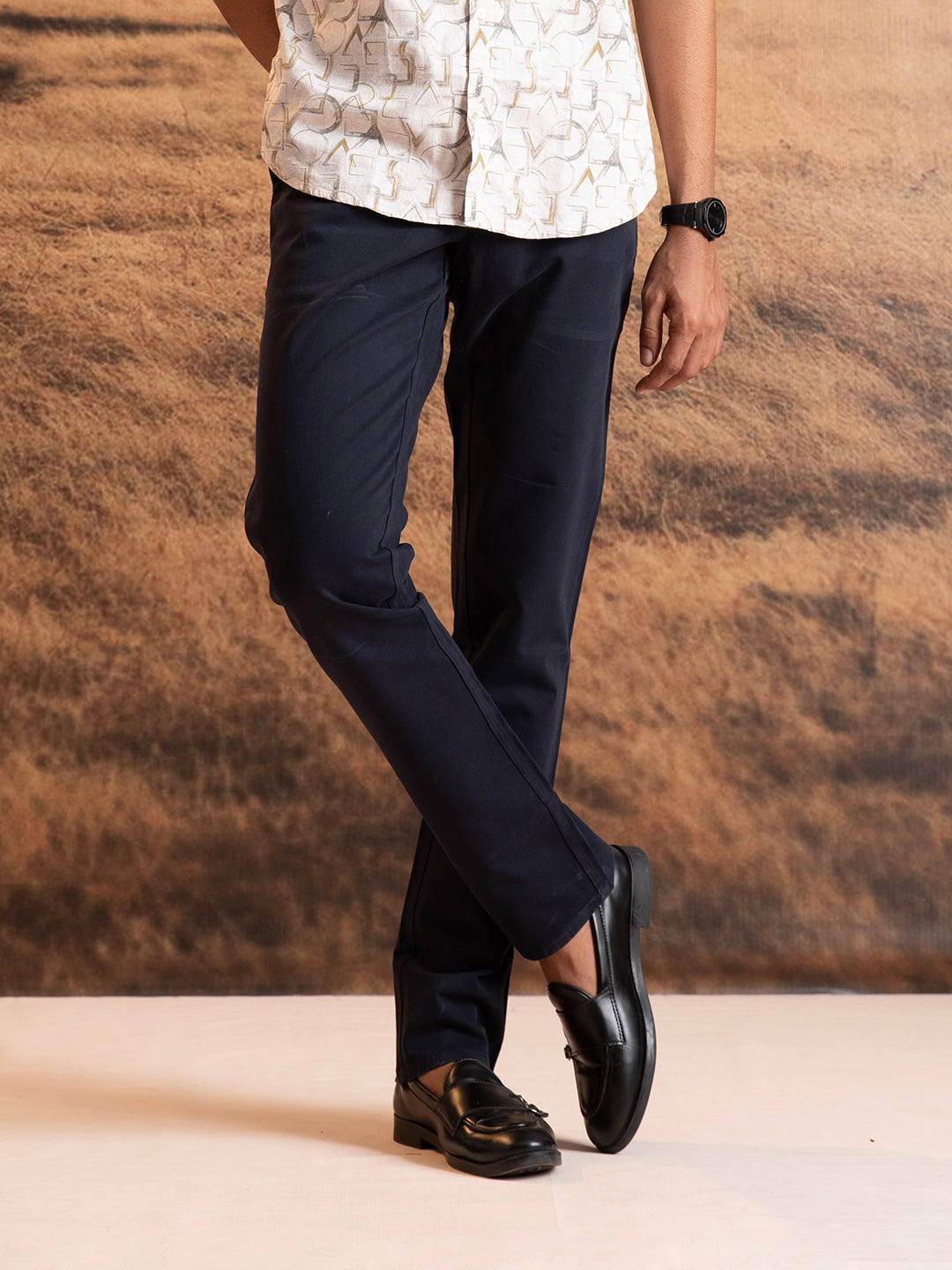 Timeless Navy Blue Trousers