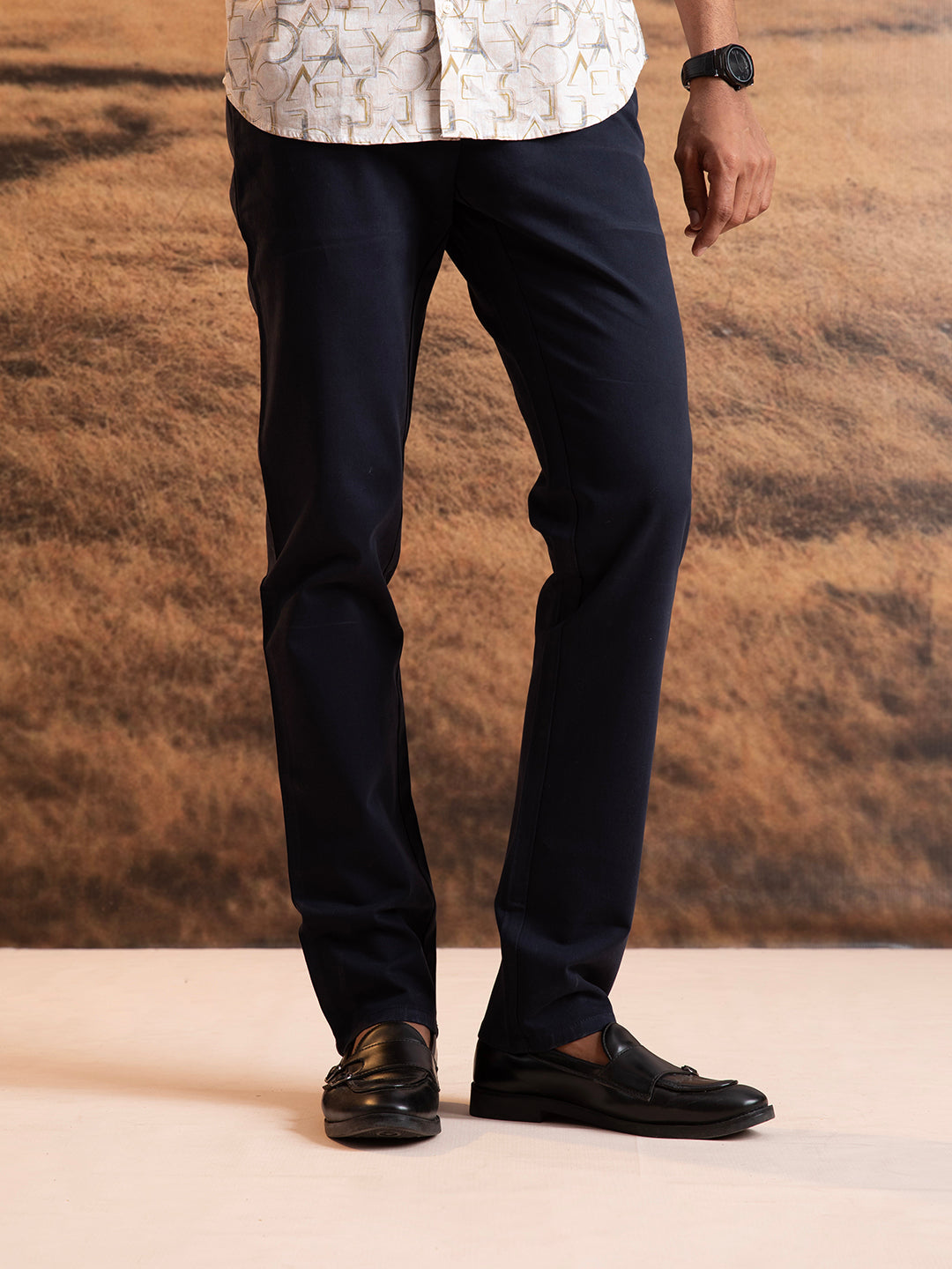 Timeless Navy Blue Trousers