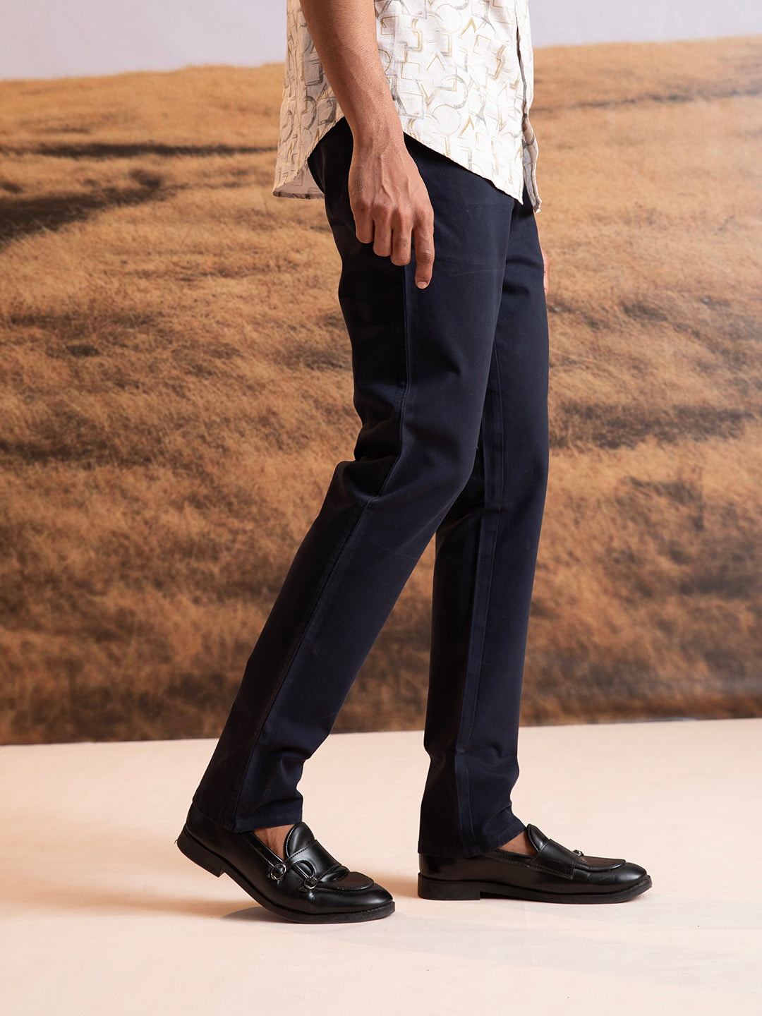 Timeless Navy Blue Trousers