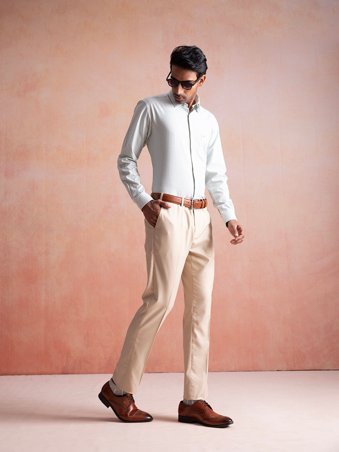  Best Beige Formal Trouser For Men Online - Sero