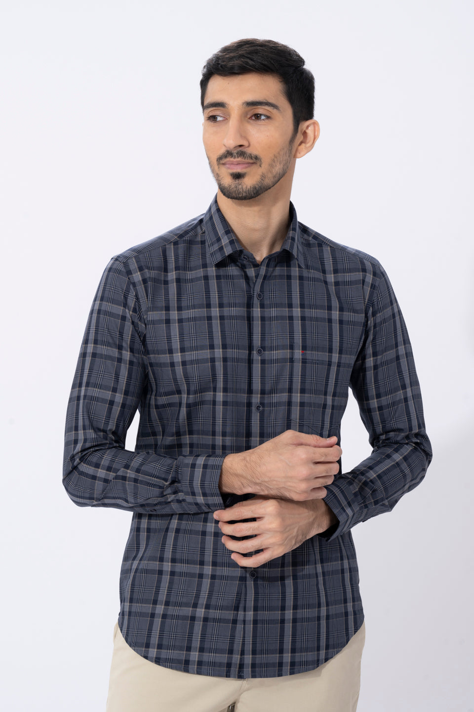 Charcoal Check Shirt