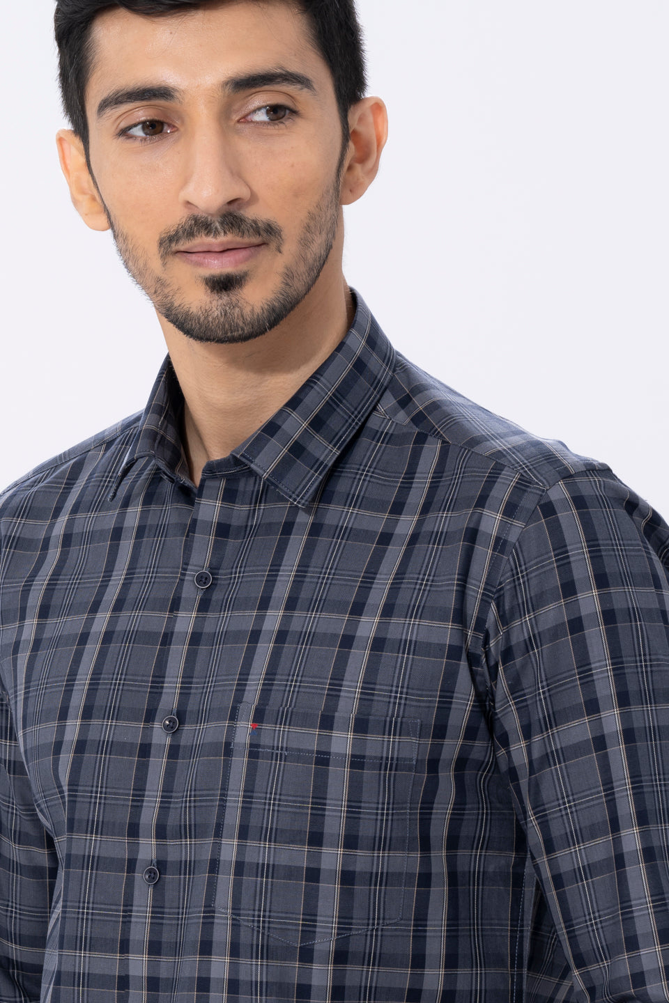 Charcoal Check Shirt