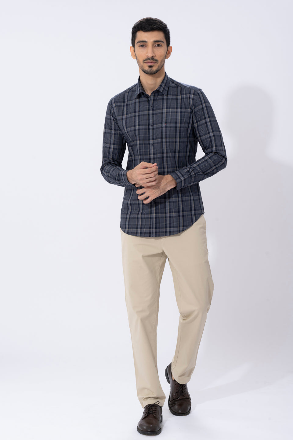 Charcoal Check Shirt